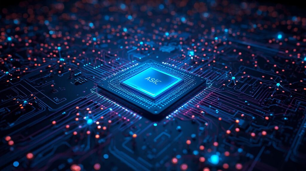 Micro Chip Representing ASIC