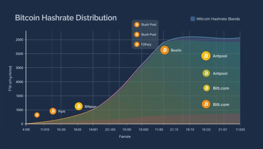 Bitcoin Hashrate Distribution - Bitmain Company