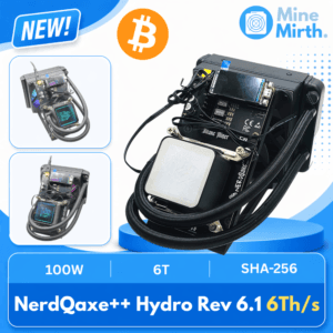 NerdQaxe++ Hydro Rev 6.1 6Ths
